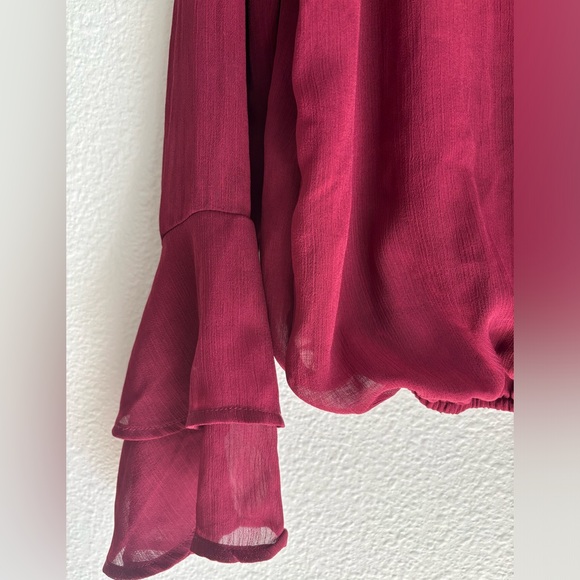 Embroidered, Long Sleeve Blouse - Picture 3 of 12